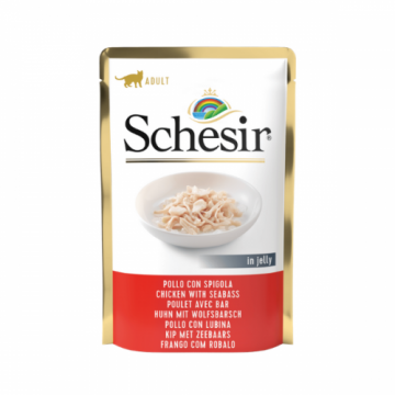 Schesir Pisica, Pui Biban, plic 85 g