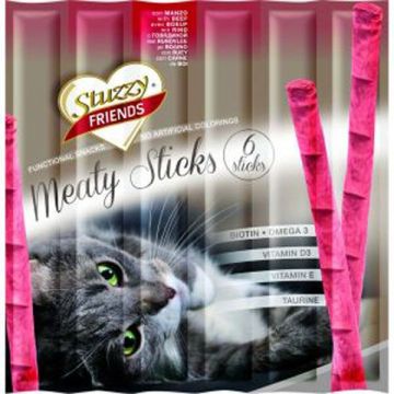 Stuzzy Snack Cat Vita, 6 buc