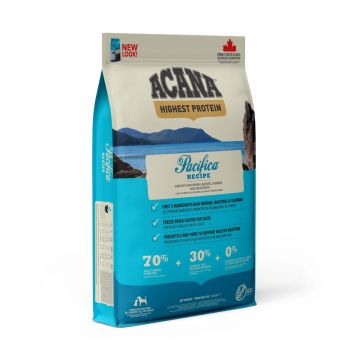 ACANA Highest Protein Pacifica, hrană uscată fără cereale câini, 11.4kg