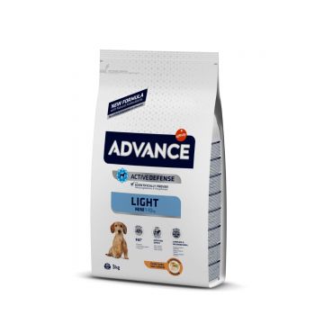 ADVANCE Light Mini, XS-S, Pui, hrană uscată câini, managementul greutății, 3kg