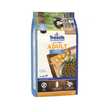 BOSCH Adult, Peste cu Cartofi, hrană uscată câini, 15kg