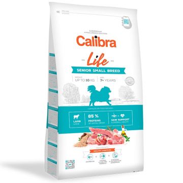 Calibra Dog Life Senior Small Breed cu Miel, 6 Kg