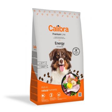 CALIBRA Premium Line Energy, Pui, hrană uscată câini, 3kg