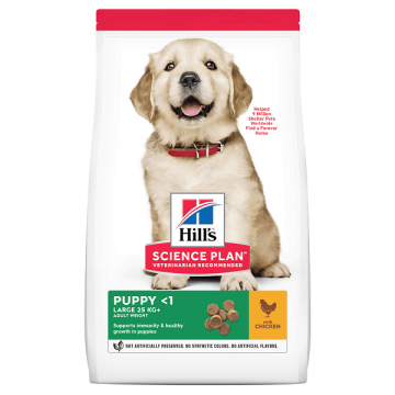 HILL'S Science Plan Puppy L, Pui, hrană uscată câini junior Hill's SP Canine Puppy Large Breed Pui, 14.5 Kg