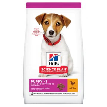 HILL'S Science Plan Puppy XS-S, Pui, hrană uscată câini junior, 6kg