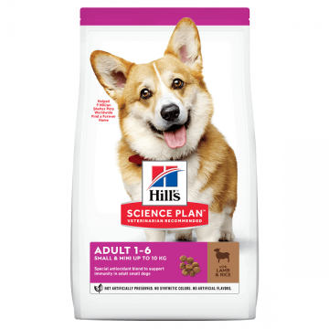 Hill's SP Canine Adult Small & Miniature Lamb&Rice, 6 Kg