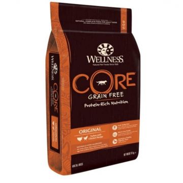 Hrana Uscata Wellness Core Curcan si Pui,10kg