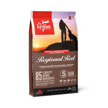 ORIJEN Regional Red, hrană uscată fără cereale câini, 11.4kg