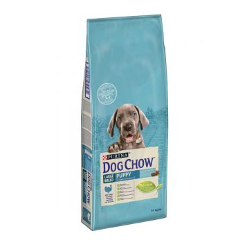 PURINA Dog Chow Puppy L-XL, Curcan, hrană uscată câini junior, 14kg