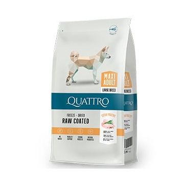 Quattro Premium Dog Maxi Adult cu Pui,12 kg