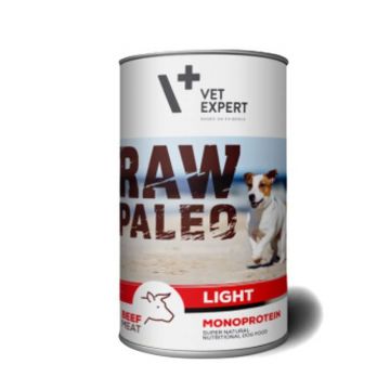 Raw Paleo Adult Light Dog Vita si Orez 400 g