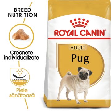 Royal Canin Pug Adult, hrană uscată câini, 1.5kg