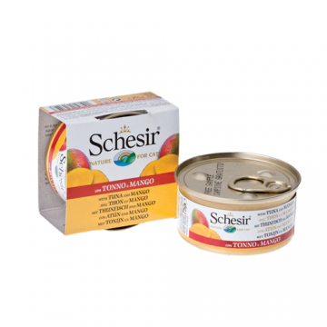 Schesir Cat Conserva Fruit Ton si Mango 75 g