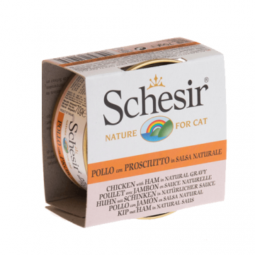 Schesir Cat Conserva Pui si Sunca in Salsa 70 g