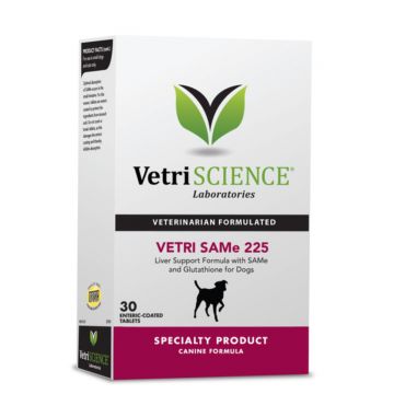 VETRI SCIENCE Vetri SAMe, suplimente hepatice caini VETRI SCIENCE Vetri SAMe, suplimente hepatice câini, 225mg, 30tbl
