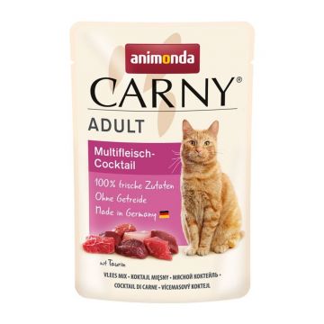 CARNY, Multicocktail, plic hrană umedă pentru pisici, (In aspic), 85g