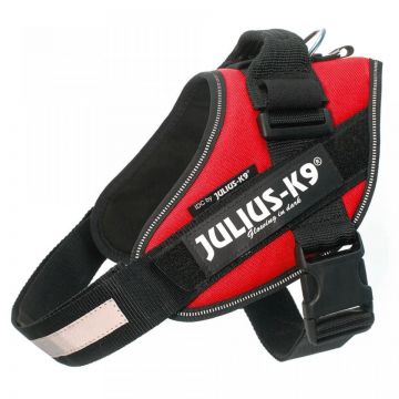 Ham Julius K9, IDC POWER, marimea 2, 28-40 kg, Rosu ieftin