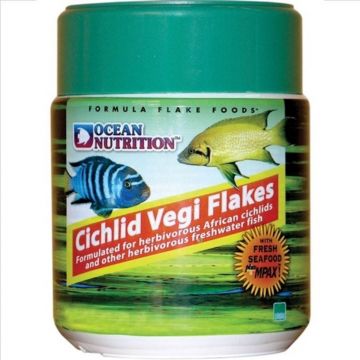 OCEAN NUTRITION Cichlid Vegi Flakes, 34g