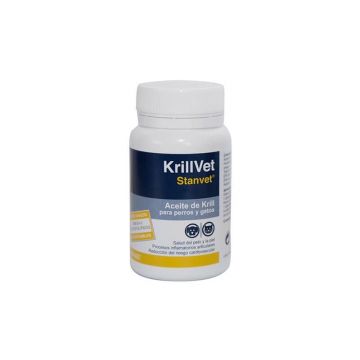 Supliment Cu Ulei De Krill Pentru Caini Si Pisici Krill Vet, 60 capsule ieftin