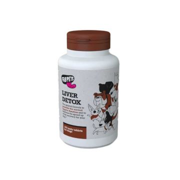 Supliment Nutritiv Fab Pets Liver Detox, 150 tablete ieftin