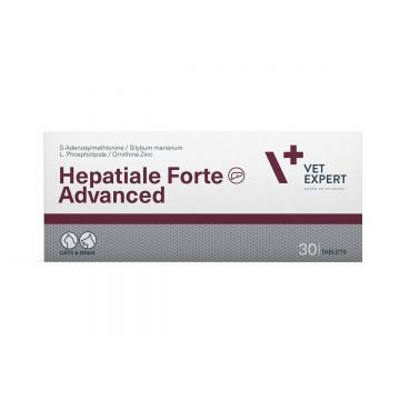 Supliment Nutritiv Hepatiale Forte Advanced, 30 tablete ieftin