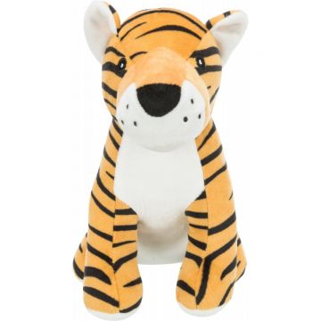 Trixie, jucărie tigru câini, cu sunet, pluș, 21cm, multicolor