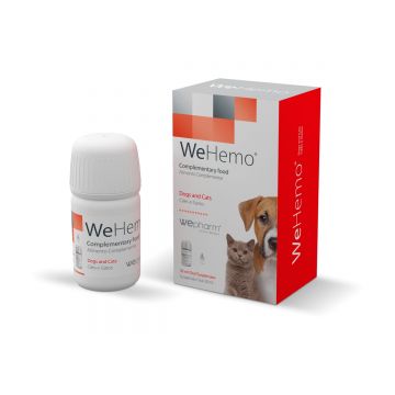 WEPHARM WeHemo, suplimente cardio-vasculare câini și pisici, suspensie orală, 30ml