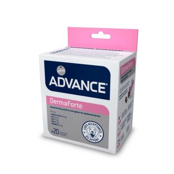 ADVANCE Veterinary Diets Dermaforte, supliment piele & blana câini, 200g ieftin