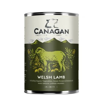 CANAGAN Lamb Casserole, XS-XL, Miel, conservă hrană umedă fără cereale câini junior & adult, (în supă), 400g