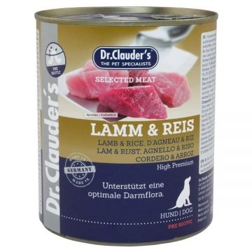 Dr. Clauder's Selected Meat Miel si Orez, 800 g