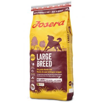 JOSERA Large Breed, L-XL, Pasăre și Somon, hrană uscată câini, 15kg