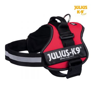 JULIUS-K9 Powerharness, ham câini JULIUS-K9 Power, ham câini, L, 23-30kg, roșu ieftin