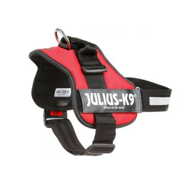JULIUS-K9 Powerharness, ham câini JULIUS-K9 Power, ham câini, XL, 28-40kg, roșu
