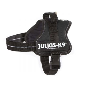 JULIUS-K9 Powerharness, ham câini JULIUS-K9 Power, ham câini, XS, 4-7kg, negru de firma original