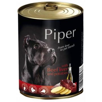 Piper Adult cu Ficat de Vita si Cartofi, 400 g