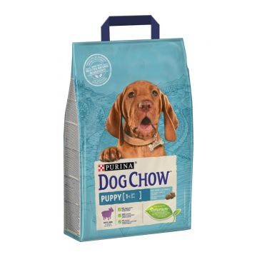 PURINA Dog Chow Puppy M, Miel, hrană uscată câini junior, 2.5kg