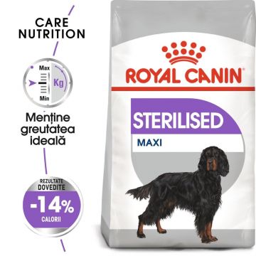 Royal Canin Maxi Sterilised Adult, hrană uscată câini sterilizați, 12kg