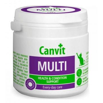 Supliment Nutritiv pentru Pisici Canvit Multi, 100 g