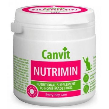 Supliment Nutritiv pentru Pisici Canvit Nutrimin, 150 g