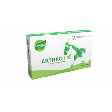 ARTHROﬂeX supliment pentru caini si pisici, dezvoltata pentru a oferi suport nutritional si a fortiﬁca sanatatea articulatiilor - 30 comprimate