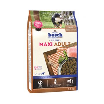 BOSCH Adult Maxi, Pui, hrană uscată câini, 3kg