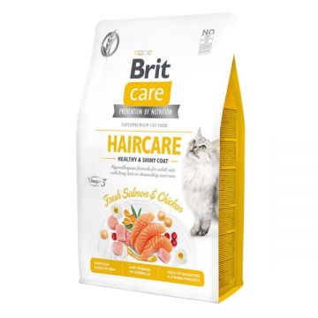 Brit Care Cat GF Haircare Healthy and Shiny Coat, 2 kg