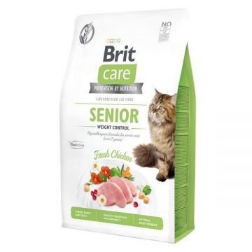 Brit Care Cat GF Senior Weight Control, 2 kg