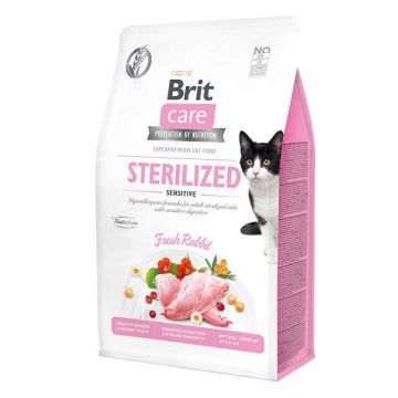 Brit Care Cat GF Sterilized Sensitive, 400 g ieftina