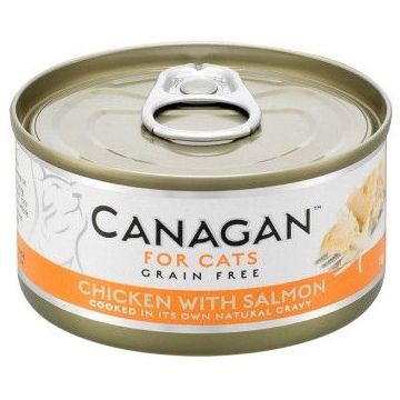 Canagan Cat, Pui si Somon, 75 g