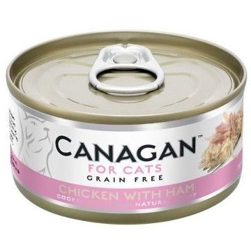 Canagan Cat, Pui si Sunca, 75 g ieftina