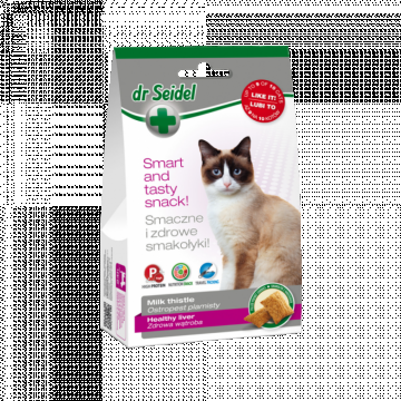 Cat Snack pentru sanatatea ficatului, Dr. Seidel, 50 g de firma originala