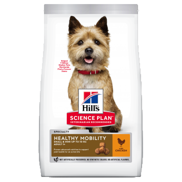 Hill's Science Plan Canine Adult Healthy Mobility Small and Mini Chicken, 300 g ieftina