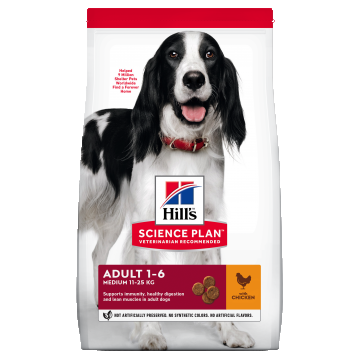 Hill's Science Plan Canine Adult Medium Chicken, 14 kg ieftina