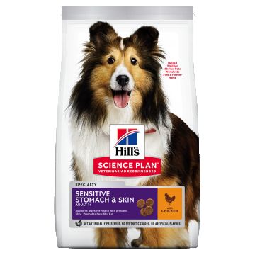 Hill's Science Plan Canine Adult Skin and Stomach Chicken, 14 kg